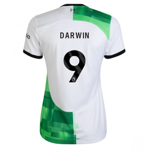 Ženski Nogometni dresi Liverpool Darwin Nunez #9 Gostujoči 2023-24 Kratek Rokav